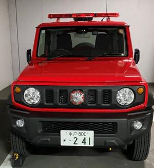 ジムニーシエラ前向きの写真