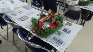 クリスマスリースの作品２