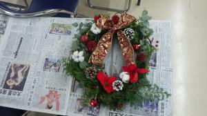 クリスマスリースの作品３
