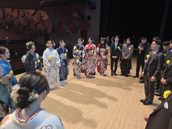 式典当日の様子