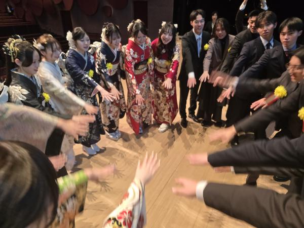 式典当日の様子