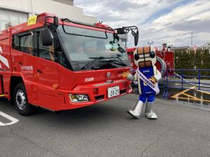 ロボスケとはしご車