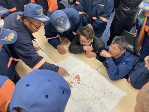 図上訓練の様子