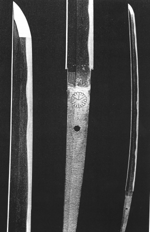 太刀(葵くずし紋)の画像