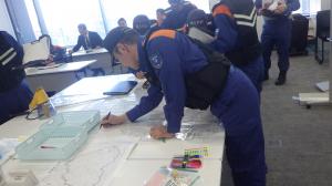 図上訓練の様子その1