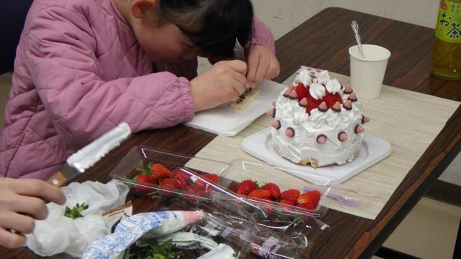 いちごケーキ作り4