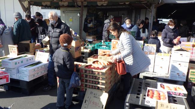朝市の様子２