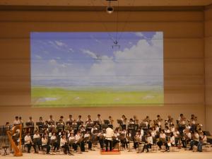 吹奏楽演奏会の様子