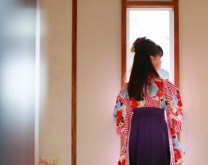 ハーフ成人式の記念写真