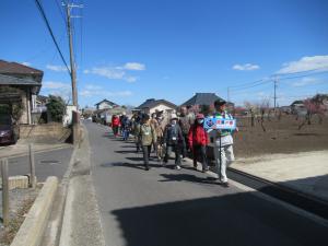 歩く会の様子