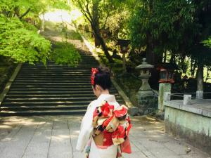 十三参りの様子の画像