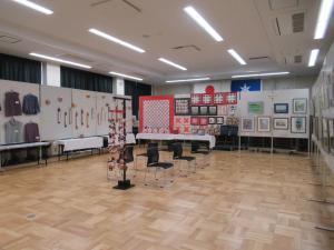 作品展示会場の写真です。