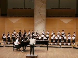 水戸市芸術祭合唱フェスティバルの様子