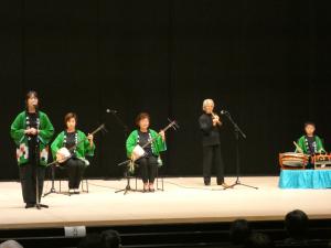 水戸市芸術祭民謡民舞大会の様子