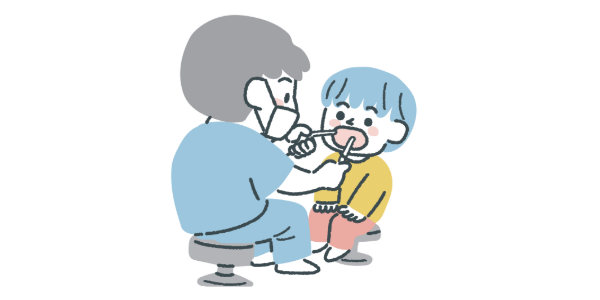 検診、検査、予防接種の画像