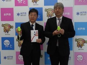 防犯ブザー贈呈式