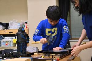 親子工作様子３