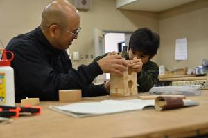 親子工作様子２