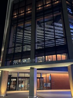 水戸市民会館消灯後