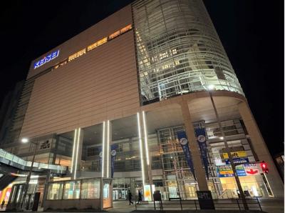 京成百貨店消灯前