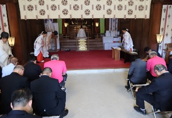 令和7年飛虎将軍里帰り護国神社参拝