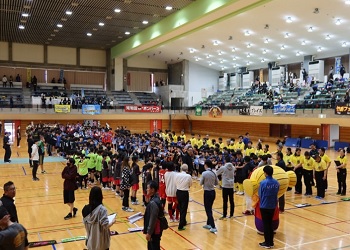 水戸市・台南市友好親善ドッジボール大会