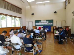 社会福祉協議会山根支部の総会の全体の様子