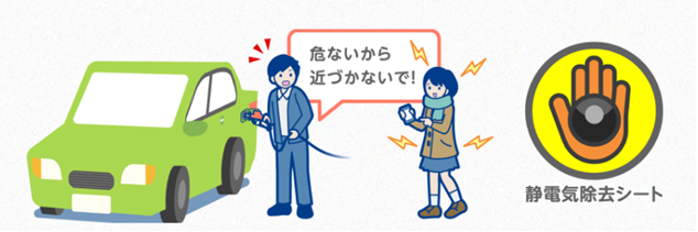 静電気除去シート