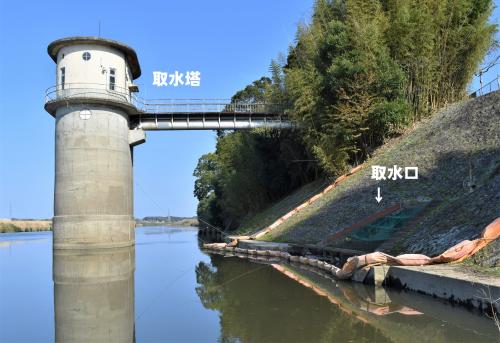 取水口の写真