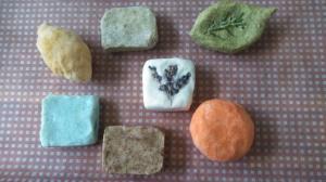 ハーブの石けん作り