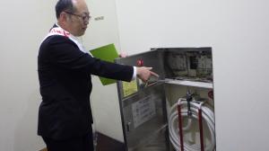 一日消防官　検査