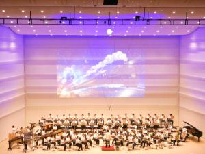第57回水戸市芸術祭吹奏楽演奏会の様子