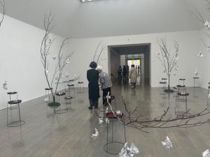 第57回水戸市芸術祭いけばな展の様子