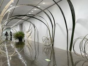 第57回水戸市芸術祭いけばな展の様子