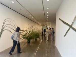 第57回水戸市芸術祭いけばな展の様子