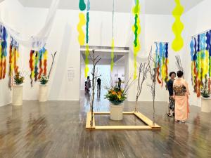 第57回水戸市芸術祭いけばな展の様子