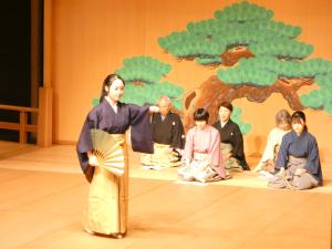第57回水戸市芸術祭謡と仕舞の会の様子