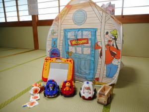 子育て広場の新しいおもちゃの写真