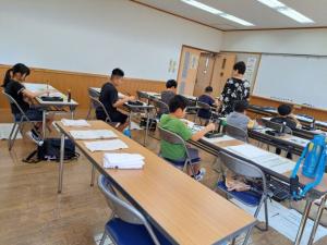 習字教室の様子１