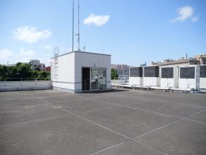 屋上北向き