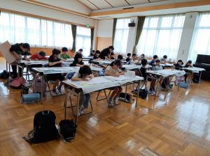 絵画教室の様子1