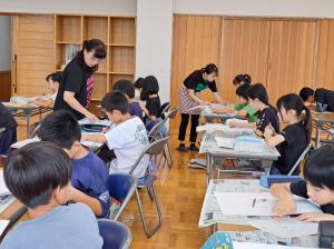 絵画教室の様子2