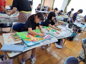 絵画教室の様子3