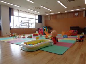 子育て広場の会場の様子の写真です