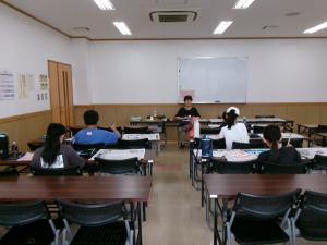 書道教室の様子１
