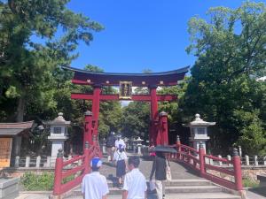 氣比神宮での様子