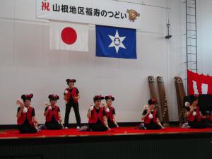 銭太鼓の発表