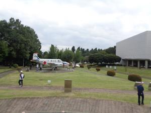 地図と測量の科学館外