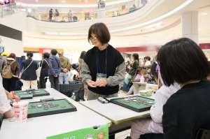 オセロ多面打ちの様子