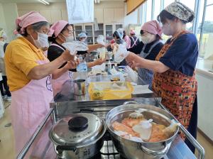 料理教室の様子１